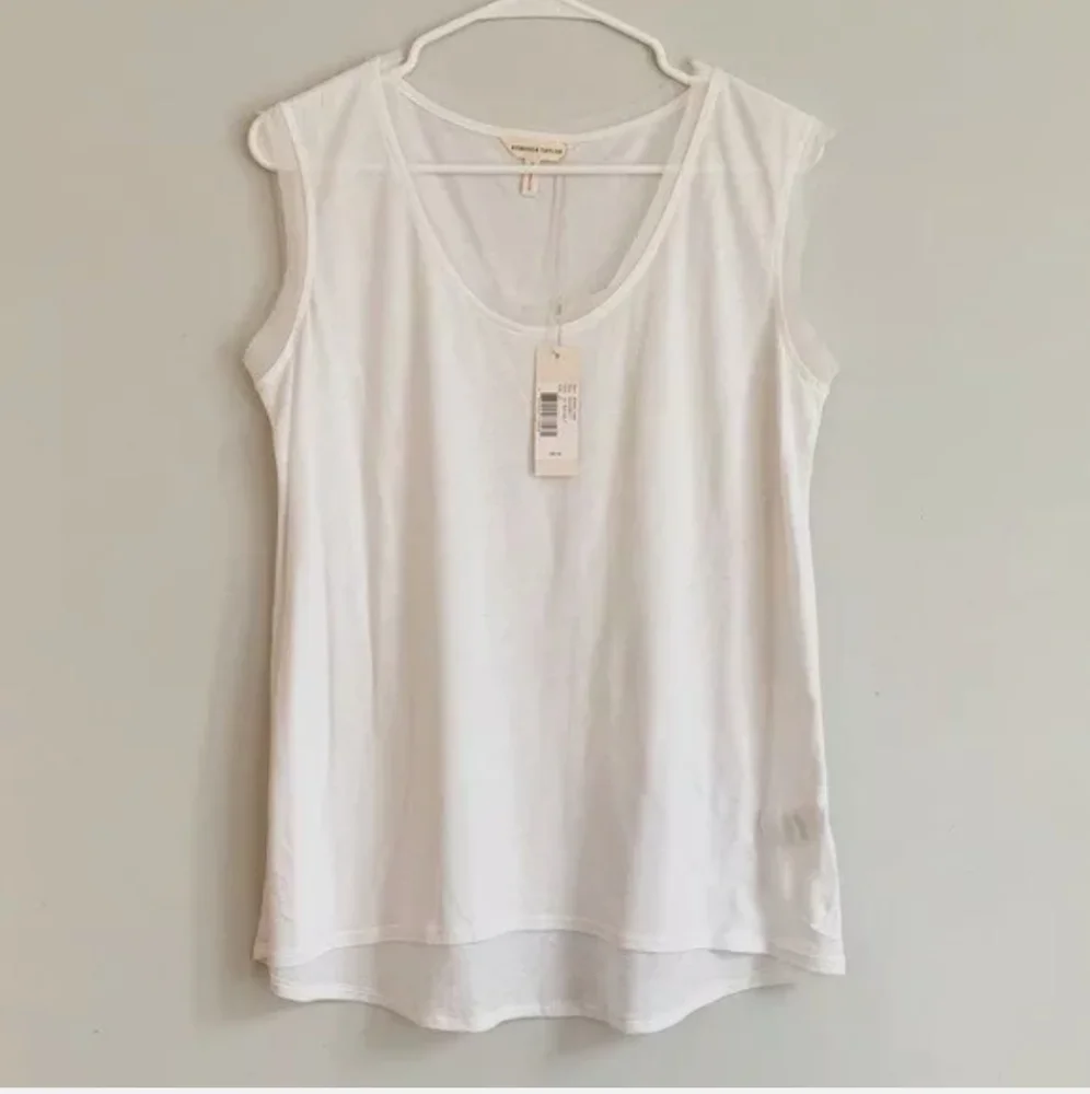 COPY - Rebecca Taylor White 'Jenna' Tank - Picture 9 of 11